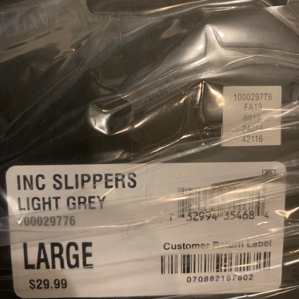 INC Slippers